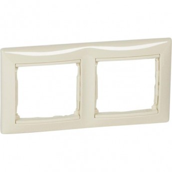 Рамка LEGRAND Valena 2 поста слоновая кость