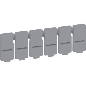 Разделяемая пластина LEGRAND с 6 заглушками для портов