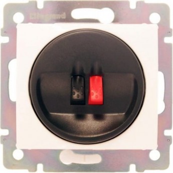 Розетка LEGRAND для колонок Valena одиночная белый