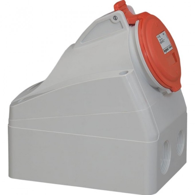 Розетка накладная LEGRAND IP44 380/415В 32A 3К+Н+З P17 Tempra Pro 555259