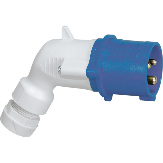 Вилка LEGRAND моб.угл. 16А 2К+З 230В IP67 056503