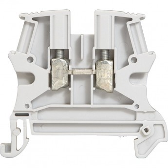 Винтовая клемма LEGRAND Viking 3 - однополюсная - 1 вход/1 выход - шаг 5 мм - серый