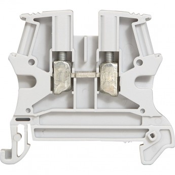 Винтовая клемма LEGRAND Viking 3 - однополюсная - 1 вход/1 выход - шаг 6 мм - серый