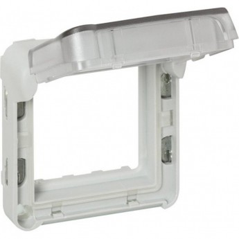 Адаптер LEGRAND Plexo для двухмодульных механизмов Mosaic с дымчатой крышкой Адаптер LEGRAND Plexo для двухмодульных механизмов Mosaic с дымчатой крышкой