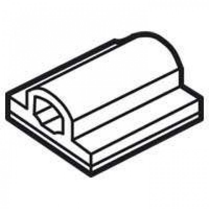 Держатель маркеров LEGRAND Memocab на клейком основании длина маркировки 17,5 мм (7 маркеров) 037710