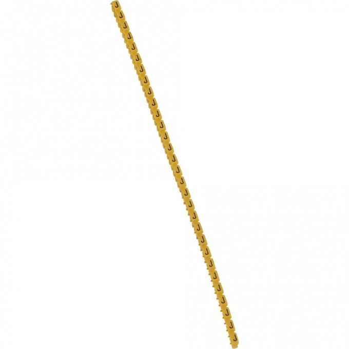 Маркер LEGRAND CAB 3 для кабеля 0,5-1,5 мм² заглавная буква J 038309