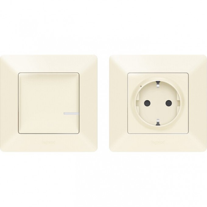 Пакет для управления бытовыми электроприборами LEGRAND Valena Allure with NETATMO, слоновая кость 752254