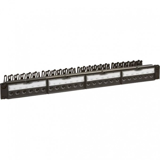 Патч-панель LEGRAND укомплектованная 19'' 1U категория 6 UTP 8 контактов LCS² 033561