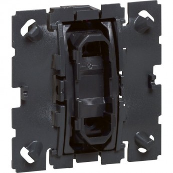 Переключатель LEGRAND Celiane - двухклавишный - однополюсный - IP 44, слоновая кость