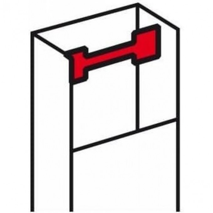 Скоба LEGRAND - для кабель-каналов DLP 35/50X80, 50х105/150, 65х150/220, белый 010681