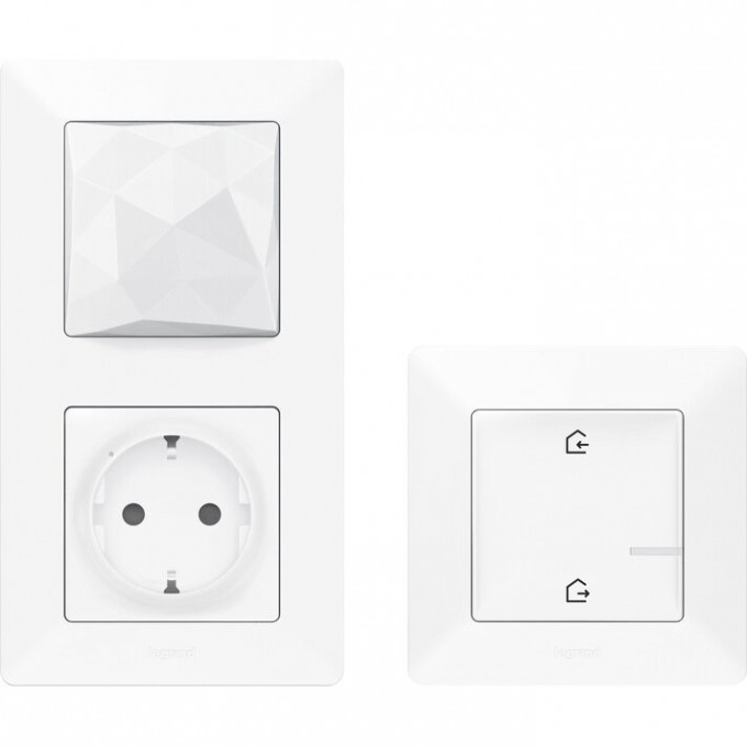 Стартовый пакет LEGRAND Valena Life with NETATMO с головным выключателем, белый 752196