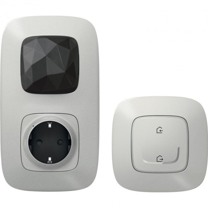 Стартовый пакет с головным выключателем LEGRAND Valena Allure with NETATMO, алюминий 752796