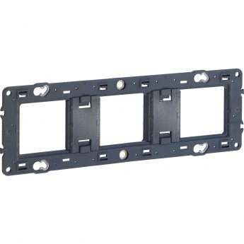 Суппорт LEGRAND Celiane/Mosaic 3 поста, 6-8 модулей Суппорт LEGRAND Celiane/Mosaic 3 поста, 6-8 модулей