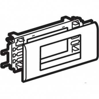Суппорт LEGRAND Mosaic на 8 модулей 65мм