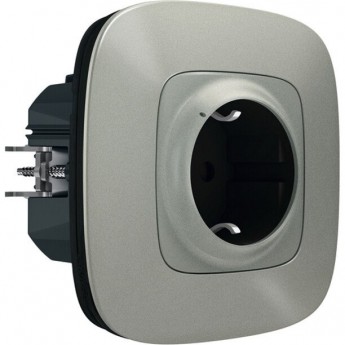 Умная розетка LEGRAND Valena Allure with NETATMO 2К+З 16А 230В, алюминий