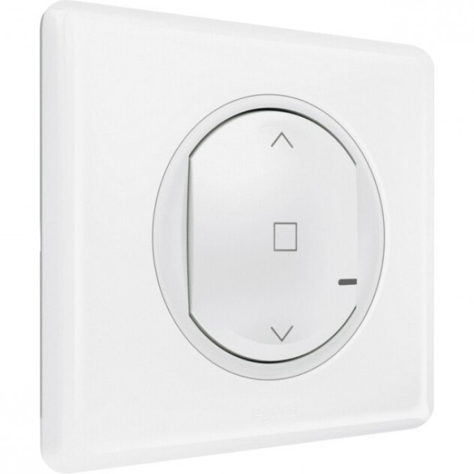 Умный беспроводной выключатель LEGRAND Celiane with NETATMO рольставней, белый 67646