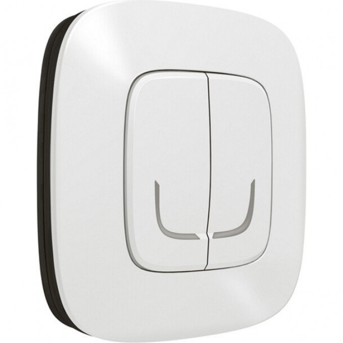 Умный беспроводной выключатель LEGRAND Valena Allure with NETATMO 2-клавишный, белый 752587